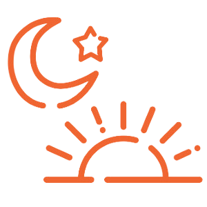 Icon Sonne und Mond